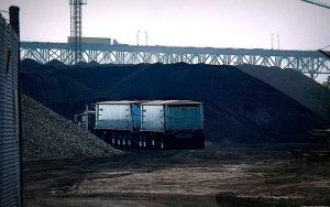 Acumulación y traslado de petcoke
