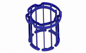 Circuito de refrigerante en el estator. Imagen cortesía de Fraunhofer.