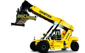 Apilador de cero emisiones. Crédito: Hyster Europe