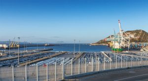 Puerto de Tanger Med, Marruecos