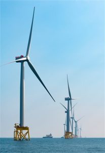 Parque eólico marino East Anglia One.