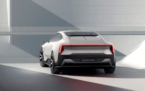 Visual trasera del Polestar Precept