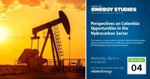 Información sobre el evento. Imagen cortesía de Baker Institute