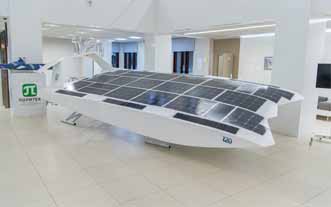 Investigadores rusos probarán un "barco volador" impulsado por energía solar