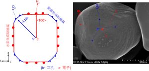 Estructura y función del fotocatalizador desarrollado para la división eficiente del agua