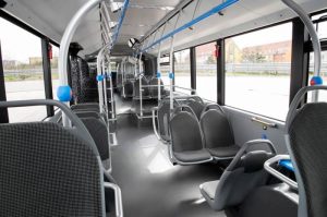 Así luce el eCitaro G de Mercedes-Benz.