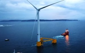 La energía eólica flotante podría alcanzar los 70 GW para el año 2040