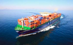 El mayor buque portacontenedores del mundo está casi listo para ser lanzado