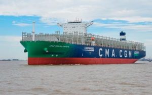 El segundo gigante alimentado por GNL de CMA CGM está a punto de ser terminado
