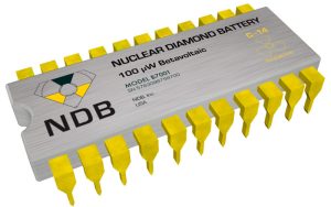 Otro de los dispositivos de Nano Diamond Battery