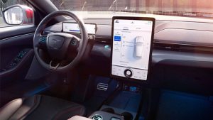 Visual interior del Ford Mustang Mach-E