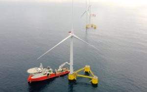WindFloat Atlantic: el primer proyecto eólico flotante del mundo se conecta a la red eléctrica