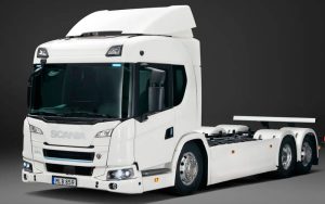 Así luce el camión eléctrico de Scania