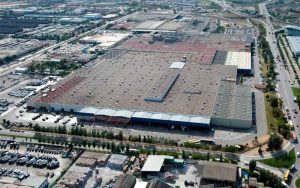 Fabrica de Nissan Barcelona vista desde arriba