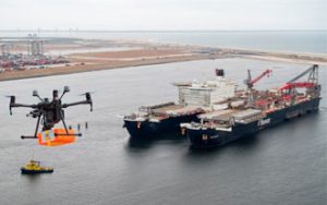 El Puerto de Rotterdam avanza en la entrega de mercancía con el uso de drones