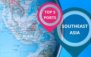 Los 5 puertos más grandes del sudeste asiático