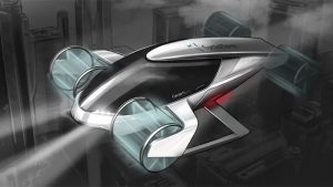 Cyclotech propone un taxi aéreo de cuatro plazas con cuatro Cyclogiros