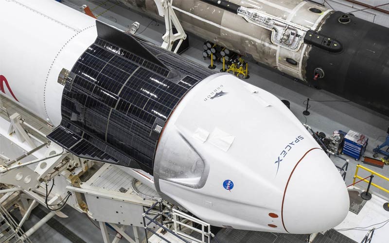 La capsula Crew Dragon