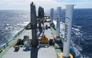 Wartsila busca llevar las velas de rotor al transporte marítimo