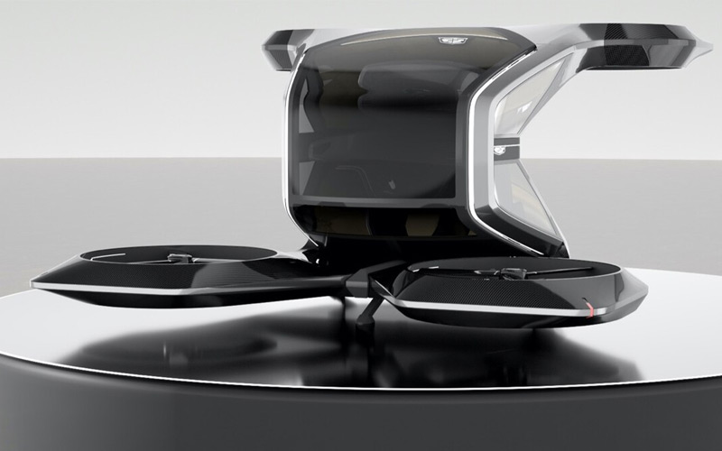 Concepto eVTOL presentado por Cadillac