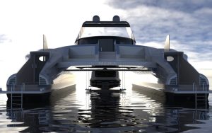 empresa italiana superyates presenta crabmaran barco anfibio alimentado energia solar Pagurus 10366