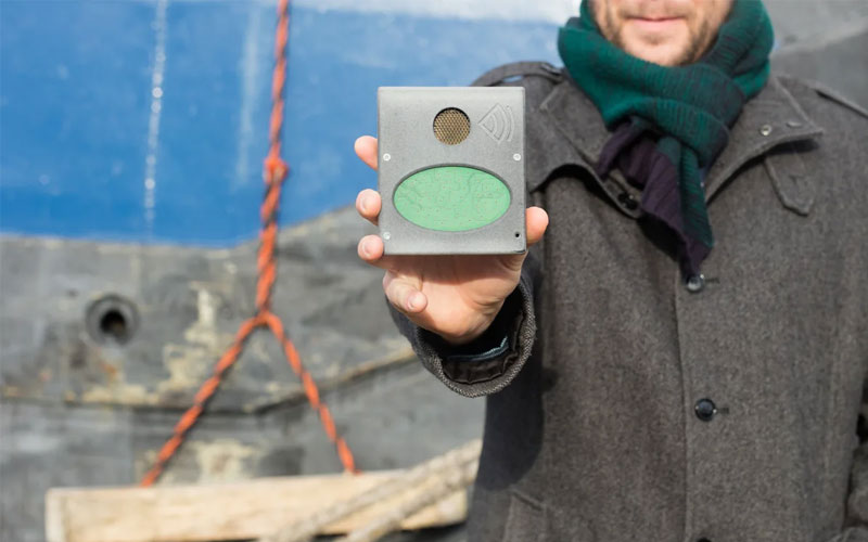 Sensor de sonar 3D - Foto UAntwerpen