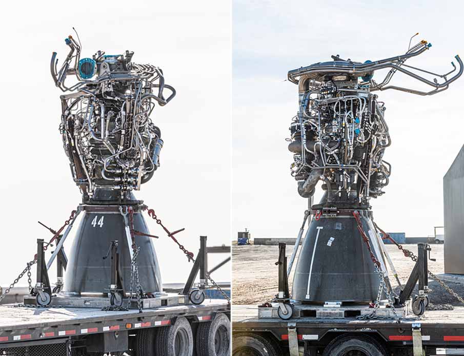 Fotos del motor Raptor SN44