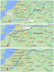 google inteligencia artificial viajes carretera con vehiculos electricos mas rapidos eficientes grafico 10536A