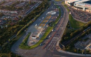 El sitio es un estacionamiento auxiliar para el estadio Ricoh Arena