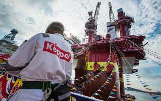 Keppel pondrá fin a la construcción de plataformas petrolíferas para centrarse en las energías renovables