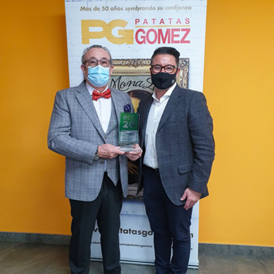 patatas gomez certifica autoconsumo renovable reduccion co2 sello eco20 silver