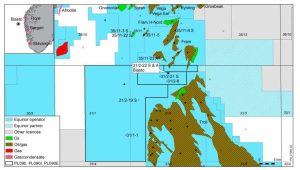 Figura 1. Ubicación del yacimiento petrolero