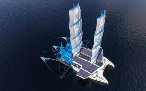 conoce a manta el velero que limpia el mar y se alimenta de residuos de plásticos