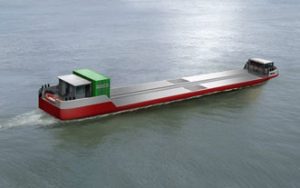 El primer buque de carga del mundo que funciona con hidrógeno se estrenará en Francia