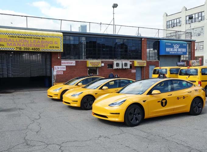 el tesla model 3 se hace mas popular como taxi en nueva york grafica2 11147