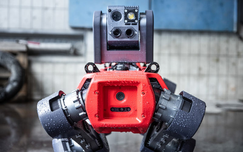 El robot autónomo ANYmal D visto de cerca