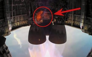 El motor de la izquierda aparentemente fue el culpable de las fugas.