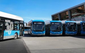 En Madrid se incorporan 30 nuevos buses eléctricos BYD
