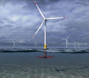 GE presenta concepto de una turbina eólica flotante de 12 MW