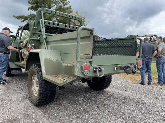 gm presenta vehiculo electrico de uso militar para el ejercito estadounidense