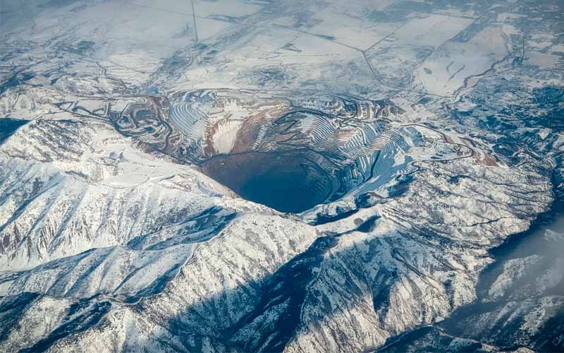 Mina de cobre Bingham, Utah - Estados Unidos.