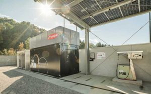 Fronius inicia la construcción de su primera estación de hidrógeno verde para clientes