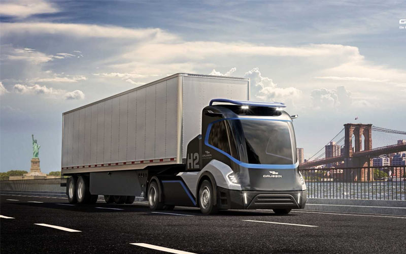 Gaussin crea una plataforma tipo "skate" de última generación para camiones eléctricos