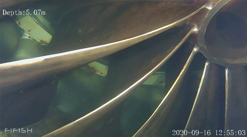 Mira este genial robot submarino que inspecciona las turbinas hidroeléctricas