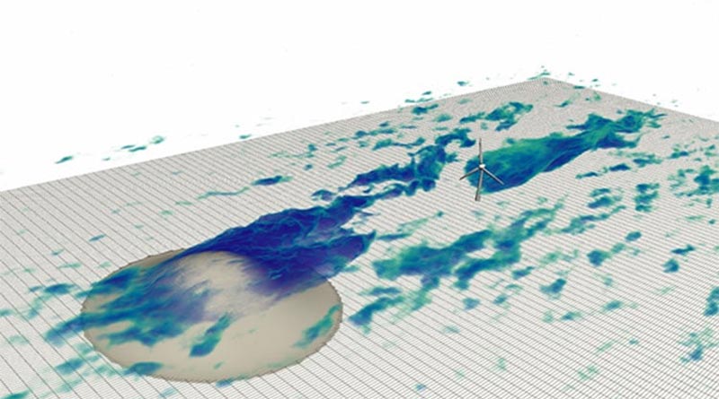 Un estudio sorprendente muestra cómo los aerogeneradores pueden funcionar mejor detrás de las colinas