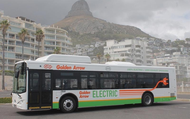 BYD entrega los primeros buses eléctricos de Sudáfrica