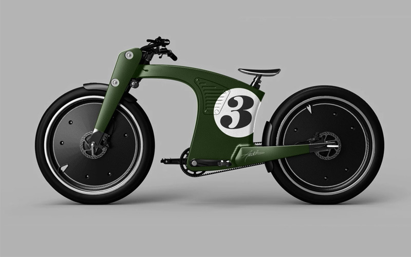 CrownCruiser apuesta por la fibra de carbono para crear una bicicleta eléctrica inteligente