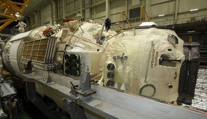 Rusia lanza el enorme módulo científico Nauka a la Estación Espacial Internacional