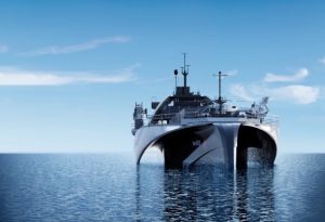 Figura 1.&nbsp;El buque podrá recorrer hasta 300 kilómetros cuando funcione sólo con electricidad &nbsp;