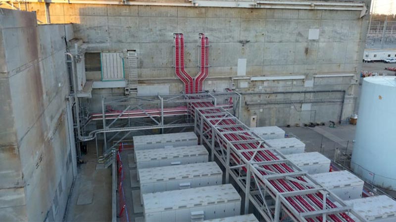 Finaliza la expansión del mayor sistema de baterías del mundo en California